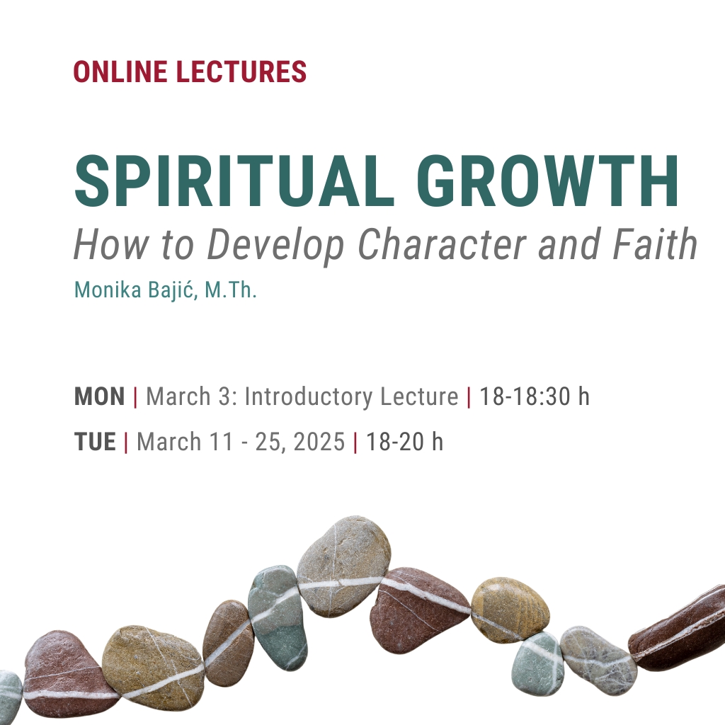 Online Lectures Spiritual Growth - BIBLIJSKI INSTITUT Zagreb