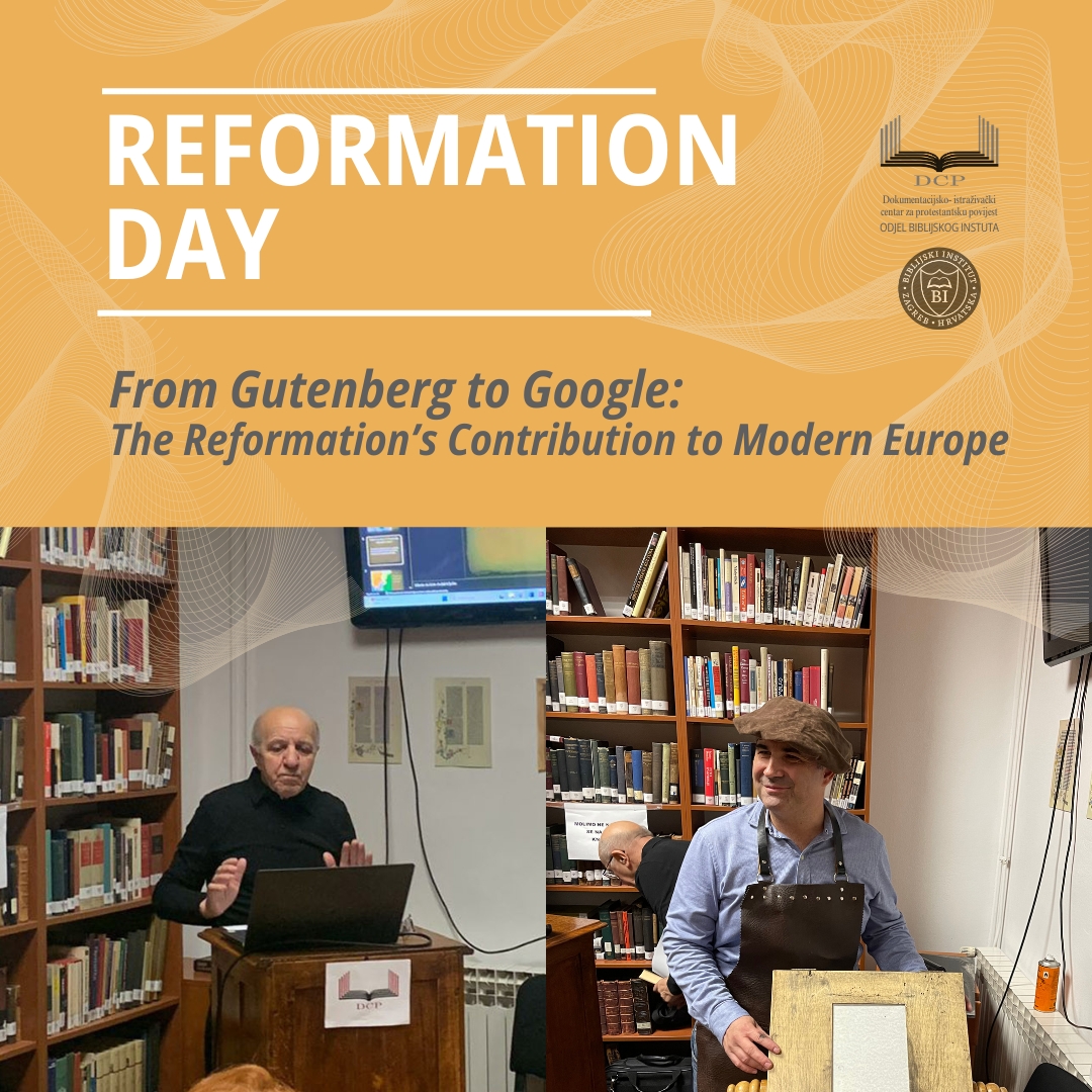 Reformation Day – From Gutenberg to Google - BIBLIJSKI INSTITUT Zagreb
