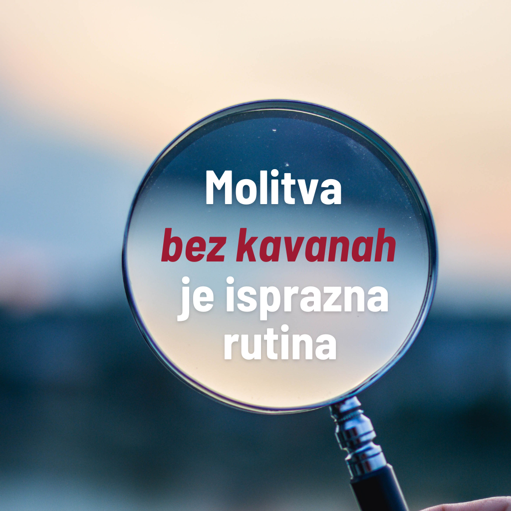 BIBLIJSKI INSTITUT Zagreb - Molitva bez kavanah je isprazna rutina