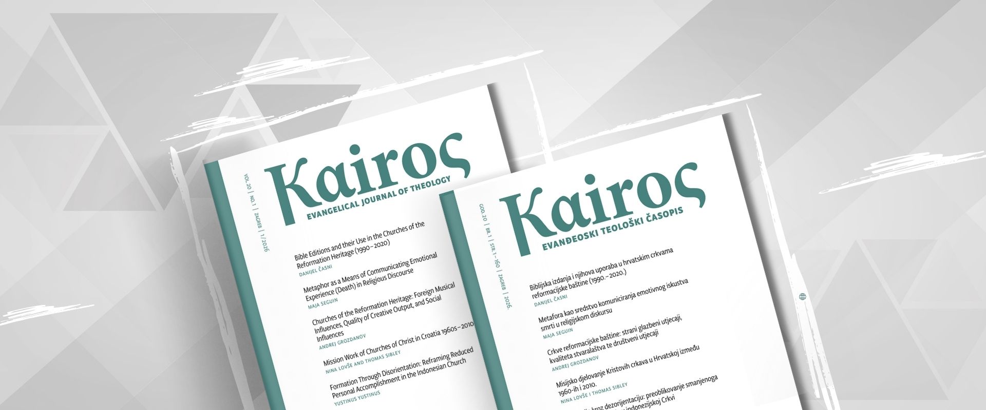 Novi broj Kairosa - BIBLIJSKI INSTITUT Zagreb