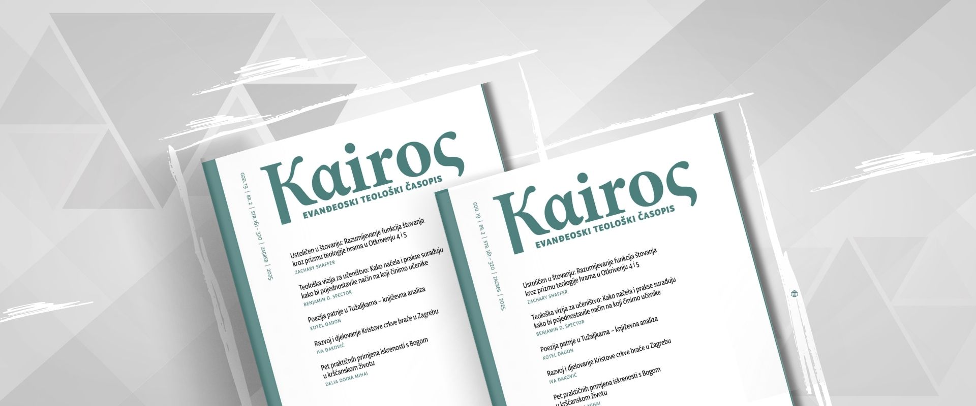 Novi broj Kairosa - BIBLIJSKI INSTITUT Zagreb
