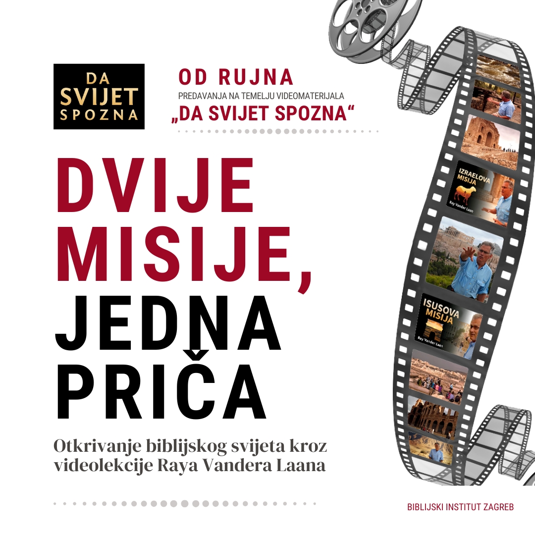 Od rujna predavanja „Dvije misije, jedna priča” - BIBLIJSKI INSTITUT Zagreb